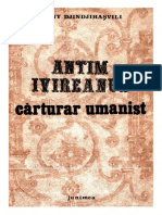 Fanny Djindjinhasvili - Antim Ivireanul Carturar Umanist PDF