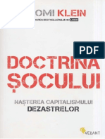 Naomi Klein - Doctrina Socului