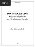 Fun With Calculus