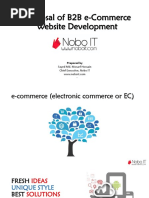 B2B E-Commerce - Nobo - IT - Proposal