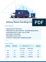 Antony Waste Handling Cell LTD IPO: All You Need To Know About