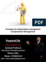 Principles of Compensation Management