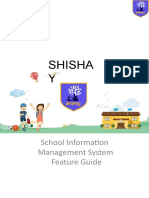 Shisha Y: School Information Management System Feature Guide