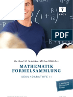 Mathematik Formelsammlung