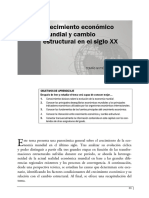 Crecimiento Económico Mundial y Cambio Estructural en El Siglo XX Tema 2 1