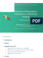 Detection of Photovoltaic Installations in RGB Aerial Imaging