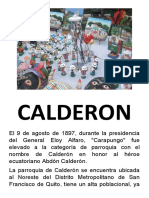 Historia de Calderon Sociales