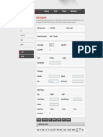 WAN Configuration: Status Wizard Advanced Service Firewall Maintenance