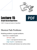 Graph-Based Algorithms: CSE373: Design and Analysis of Algorithms