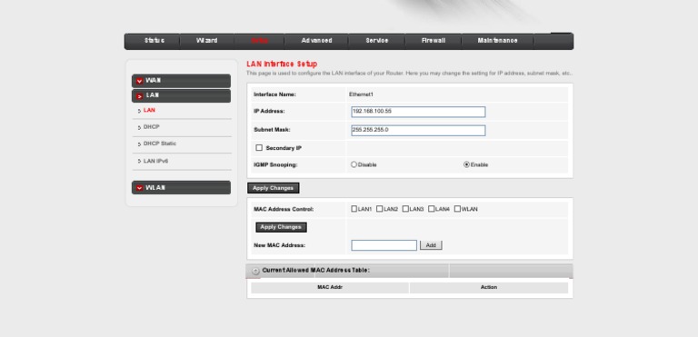 LAN Interface Configuration Guide | PDF | Computers