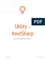 Utility - Itextsharp: Business Definition Object