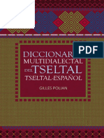 Diccionario Multidialectal en Tseltal PDF