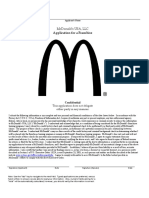 Application For A Franchise: Mcdonald'S Usa, LLC