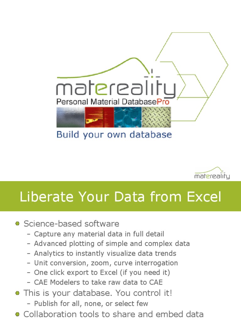 Data Management Software for Materials | PDF | Databases | Software As ...