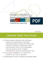Workgroup Material Database