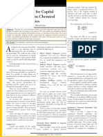 Suitable Method For Capital Cost Estimation in Chemical Processes Industries