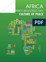 Africa - Sources and Resources For A Culture of Peace - Unesco