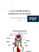 Partes Componentes y Mediciones en El Motor PDF