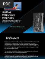 Download Lumbar Extension Exercises by Lliam SN4903120 doc pdf