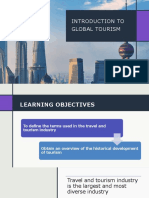 Introduction To Global Tourism