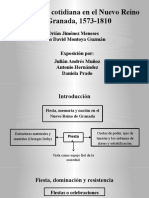 Fiesta y Vida Cotidiana en El Nuevo Reino de Granada, 1573-1810
