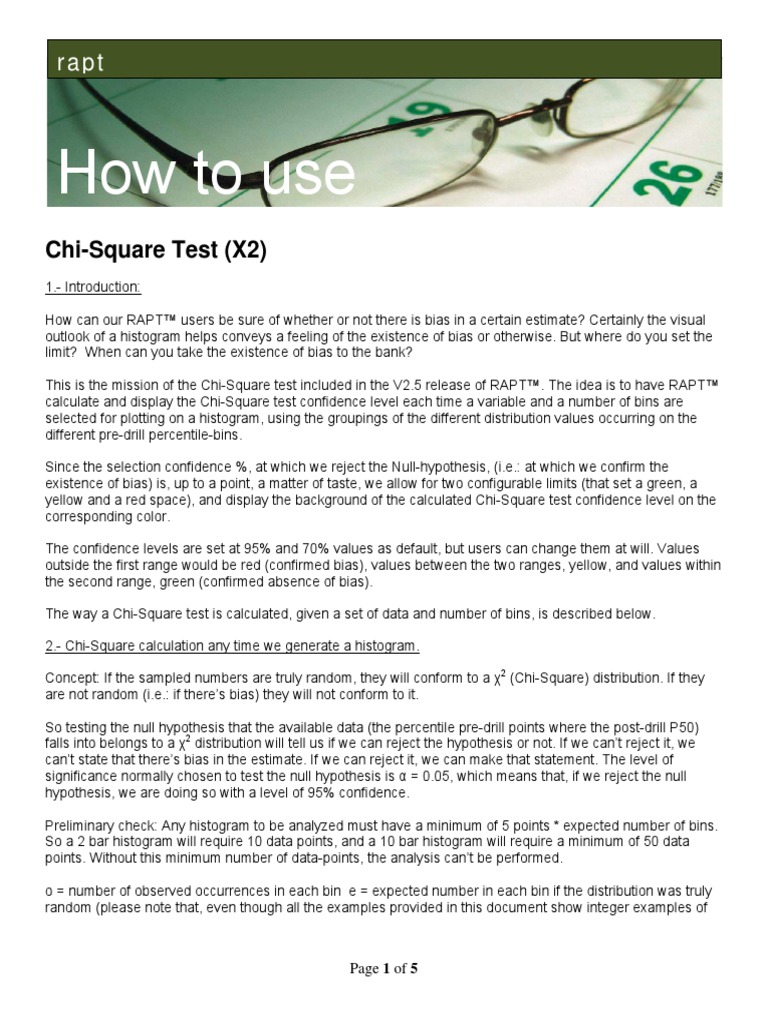 Chi Square Pdf Histogram Confidence Interval
