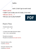 Used To Passive Voice