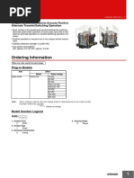 R4N Miniature Industrial Relays | PDF | Relay | Alternating Current