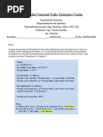 1er Parcial Termodinamica para IQ