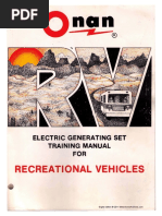 932-0402 Onan Recreational Vehicle (RV) Genset Training Nanual (02-1978 Dig2011) PDF