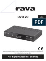 DVB-20 Orava Návod K Použití CZ