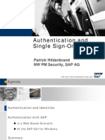 Authentication and Single Sign-On