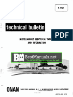 Tech Bulletin - Misc Electrical Tables & Info (T-001)