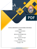 Ejercicios de Control de Procesos PDF