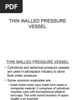 Thin-Walled Pressure Vessel Analysis | PDF | Stress (Mechanics) | Sphere