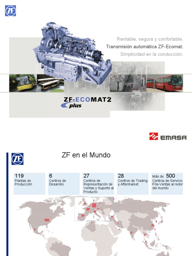 ZF-Ecomat 2 Plus 22.11.2004.1 | PDF | Transmisión (Mecánica) | Embrague
