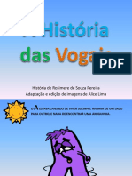 História das vogais A, E, I, O, U