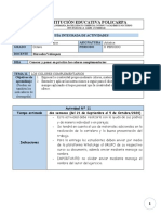 Formato Guía de Actividad Numero 11 - Grado Octavo