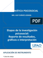 Problemas psicosociales e investigación