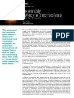 Tax Amnesty: A Welcome Christmas Bonus: Laurice Claire C. Penamante Top of Mind January 8 2019