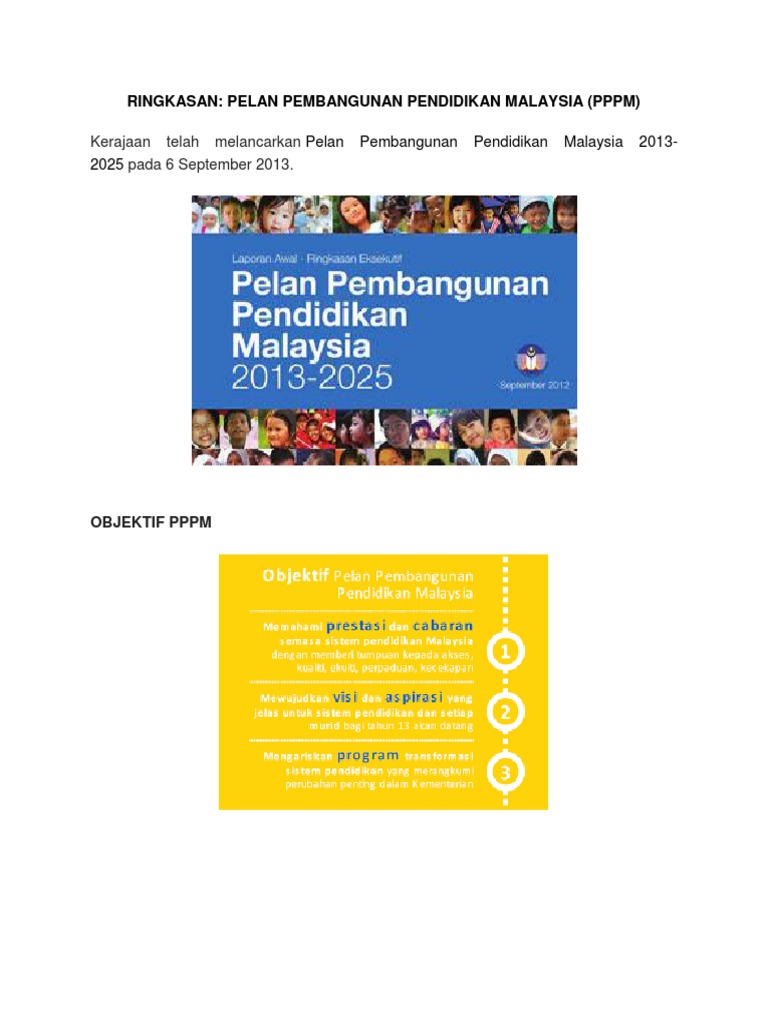 Ringkasan PPPM 2013-2025  PDF
