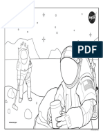 Nasa Coloring Sheet Space Walk Starrytrails