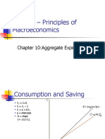 Eco 200 - Principles of Macroeconomics: Chapter 10:aggregate Expenditures