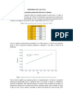 Memorias de Calculo