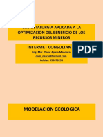 2. Modelacion Geologica Del Deposito - II A