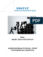 Diktat Kepemimpinan Sektor Publik) PDF