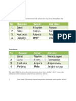 Contoh Soal Besaran, Klasifikasi Mahluk Dan Materi