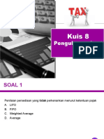 Kuis 8 Perpajakan 1 09042018 Kunci