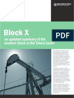 Block X: An Updated Summary of The Onshore Block in The Talara Basin