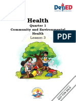 Health: Quarter 1 Community and Environmental Health